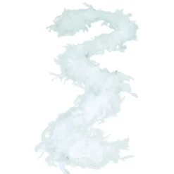 Guirlande boa plumes rouges 1,8 m