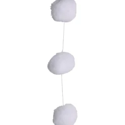 Guirlande boules de neige 1.8 m