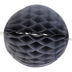 Guirlande boules en papier argentées