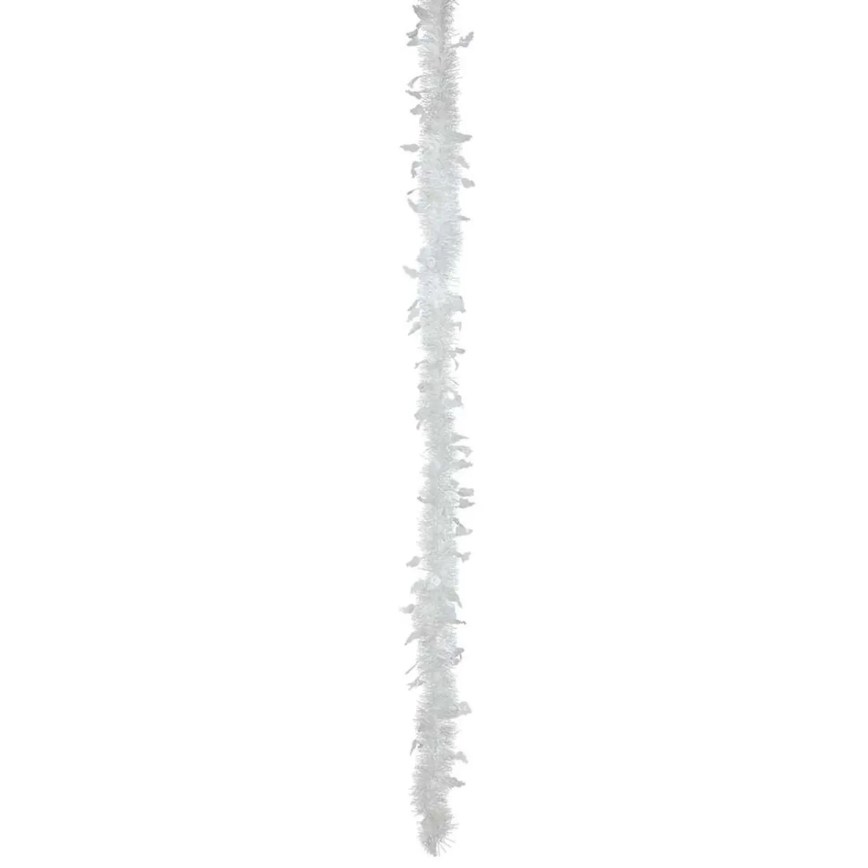 Guirlande de Noël à brins blanc scintillant L 3 m