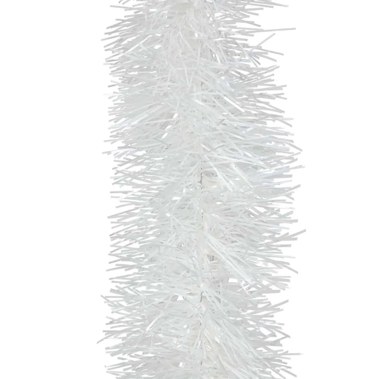 Guirlande de Noël à brins scintillants Blanc 4 m