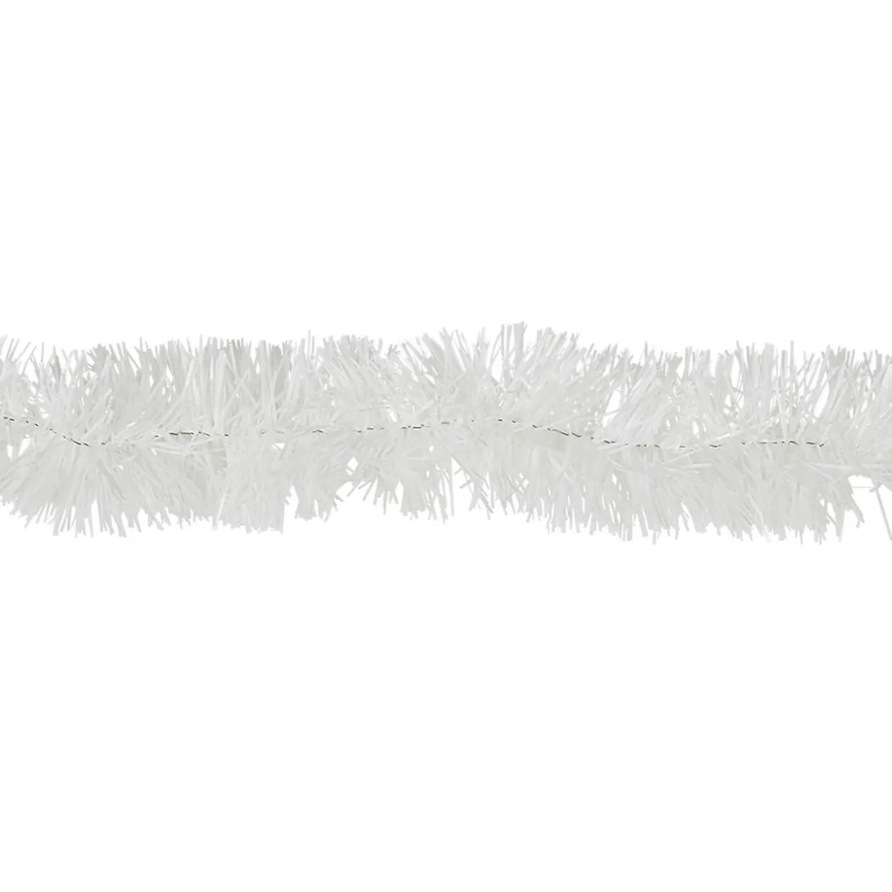 Guirlande de Noël à brins scintillants Blanc 4 m