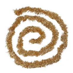 Guirlande de Noël à brins scintillants Doré 4 m