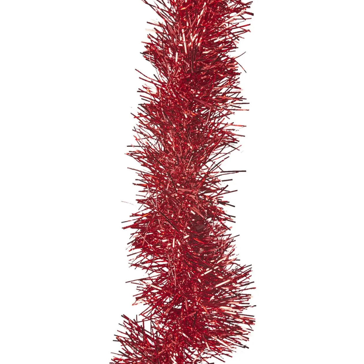 Guirlande de Noël à brins scintillants Rouge 4 m