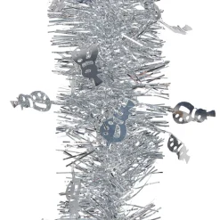 Guirlande de Noël à brins scintillants Gris 3 m