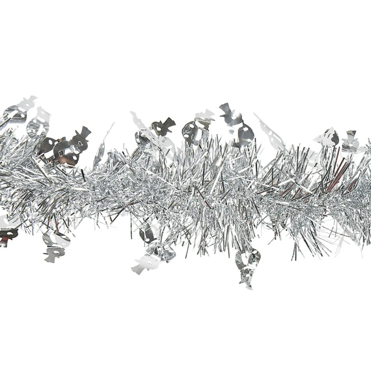 Guirlande de Noël à brins scintillants Gris 3 m