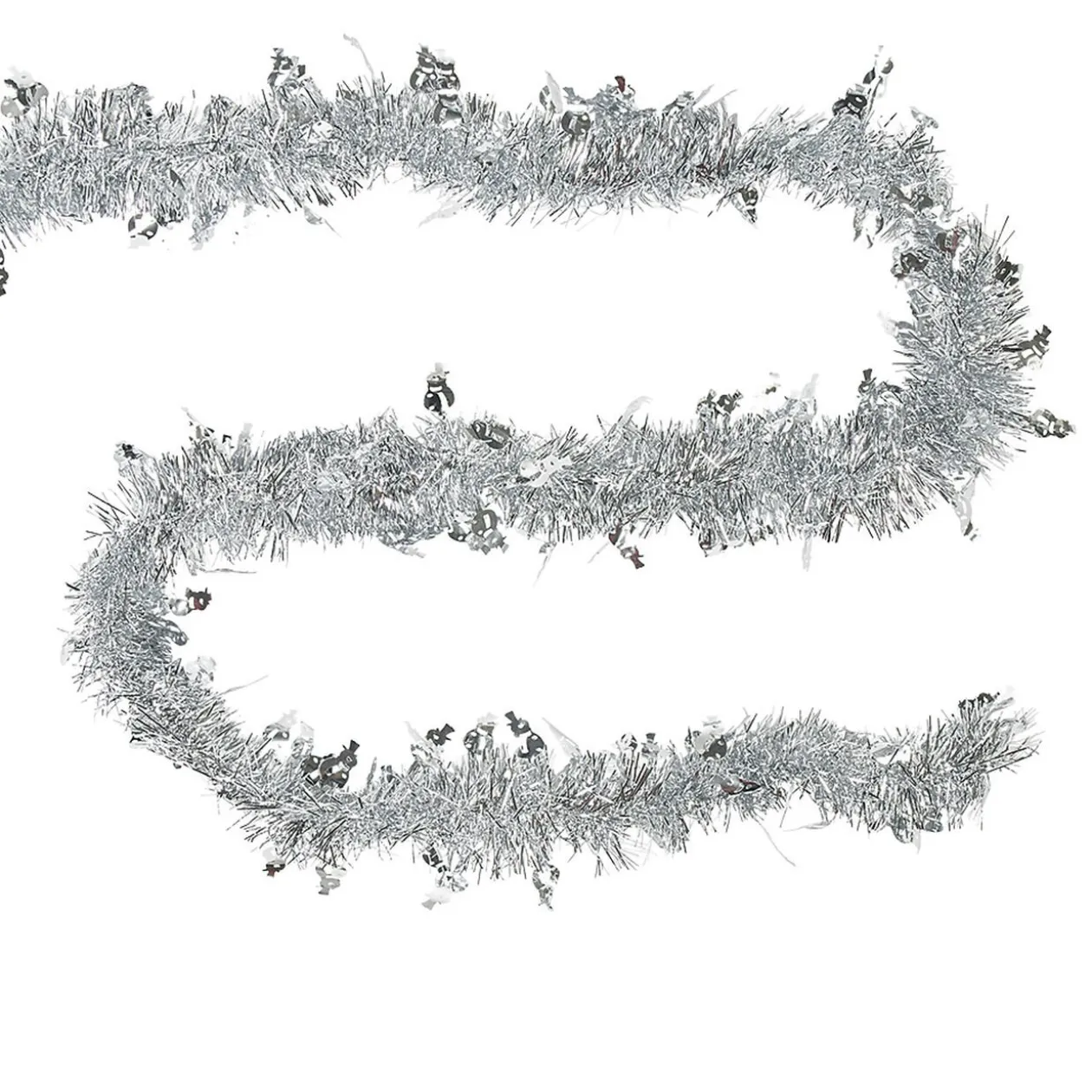 Guirlande de Noël à brins scintillants Gris 3 m