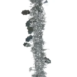 Guirlande de Noël argentée 2 m