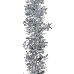 Guirlande de Noël argentée 2 m