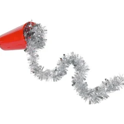 Guirlande de Noël argentée 2 m