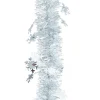 Guirlande de Noël argentée 2 m