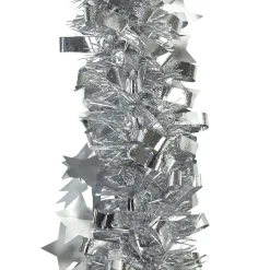 Guirlande de Noël argentée 2 m