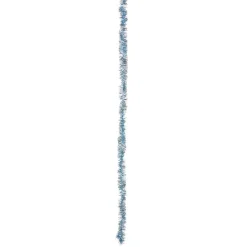 Guirlande de Noël argentée bleue 1,8 m