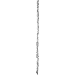 Guirlande de Noël argentée bleue 1,8 m