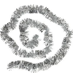 Guirlande de Noël argentée 2.5 m