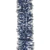 Guirlande de Noël bleue argentée 2 m