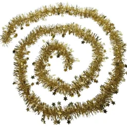 Guirlande de Noël dorée 4 m