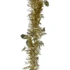 Guirlande de Noël dorée 2 m