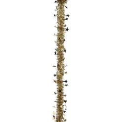 Guirlande de Noël dorée 2 m