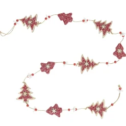 Guirlande de Noël en bois