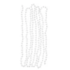 Guirlande de Noël perles blanches 2,7 m