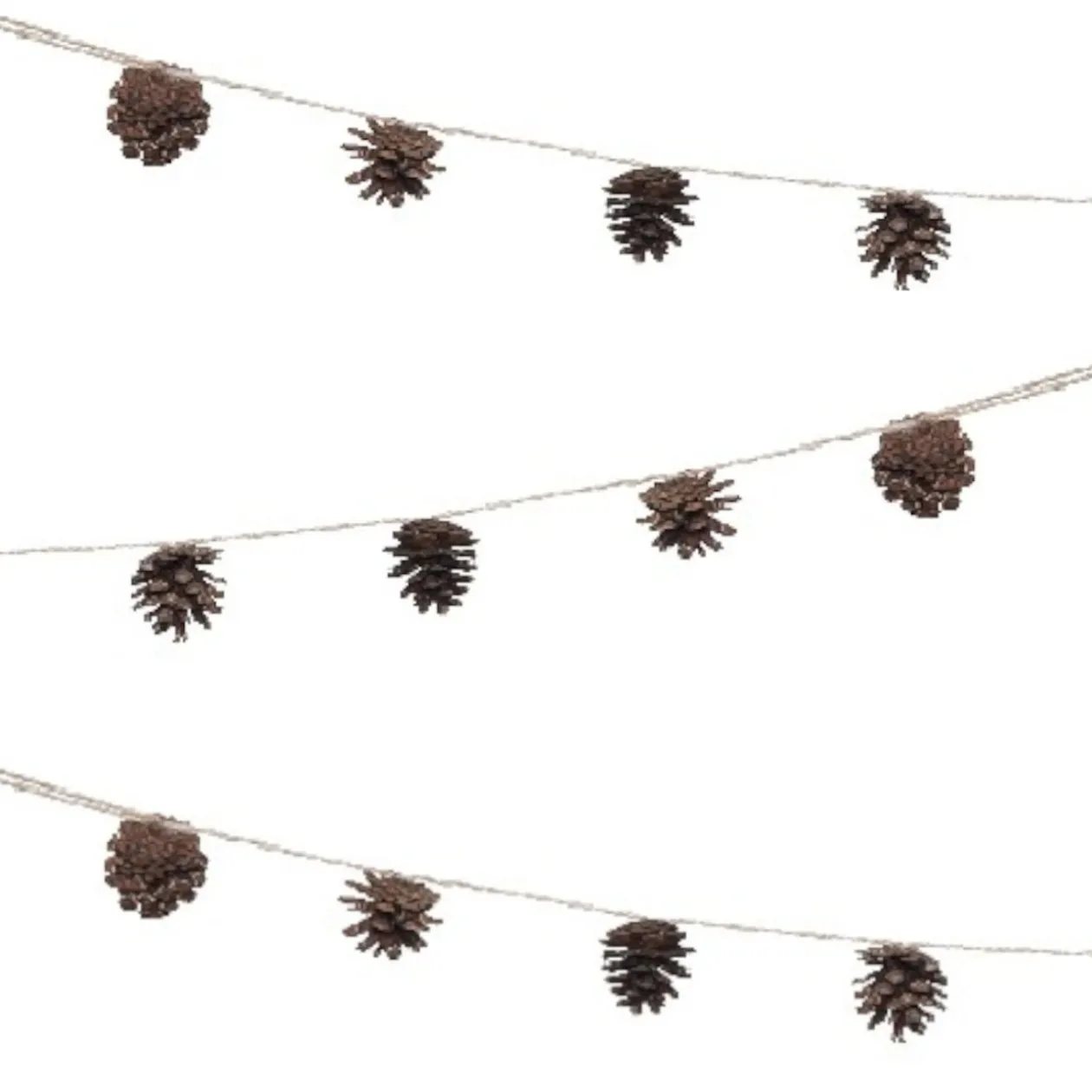 Guirlande de Noël pommes de pin