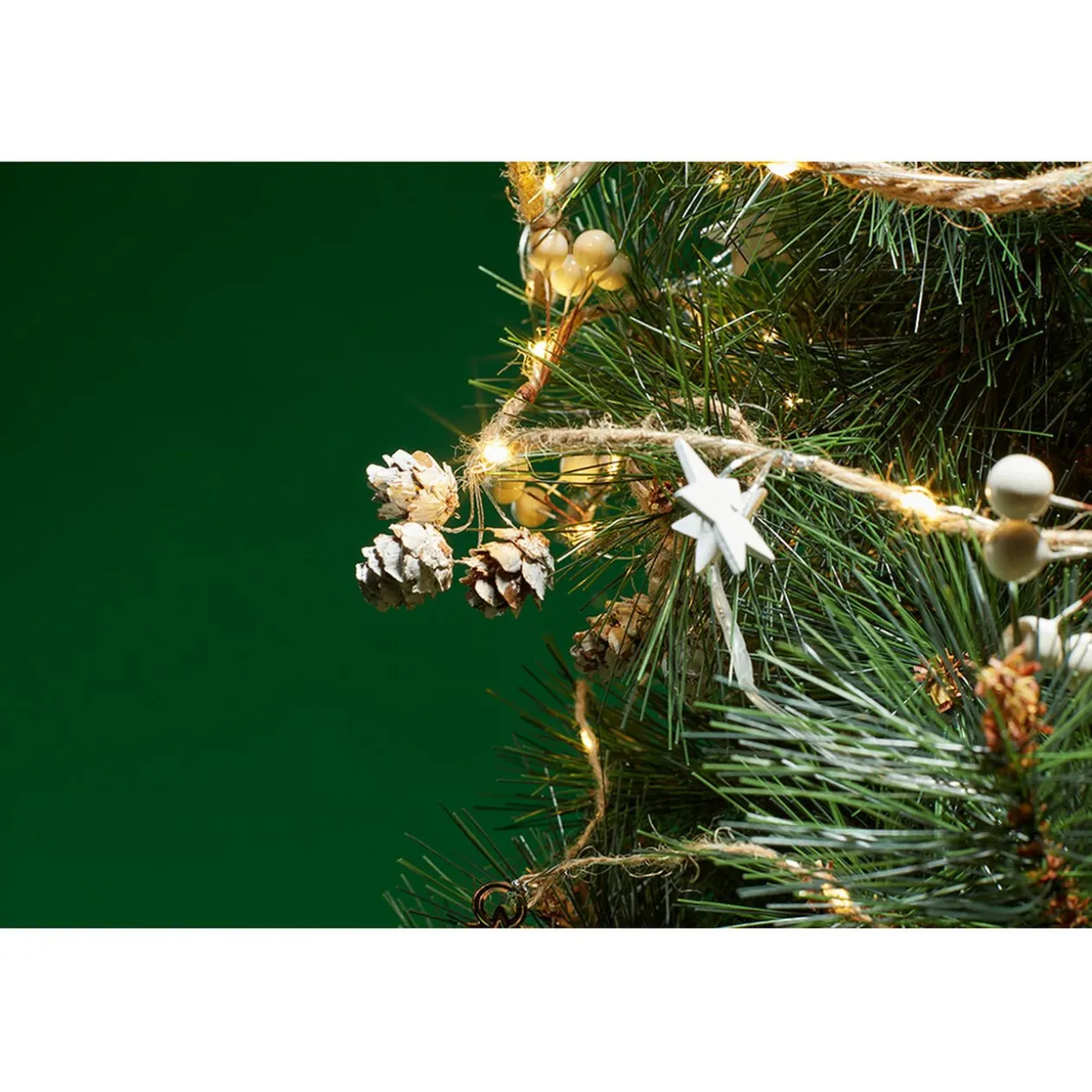 Guirlande de Noël pommes de pin