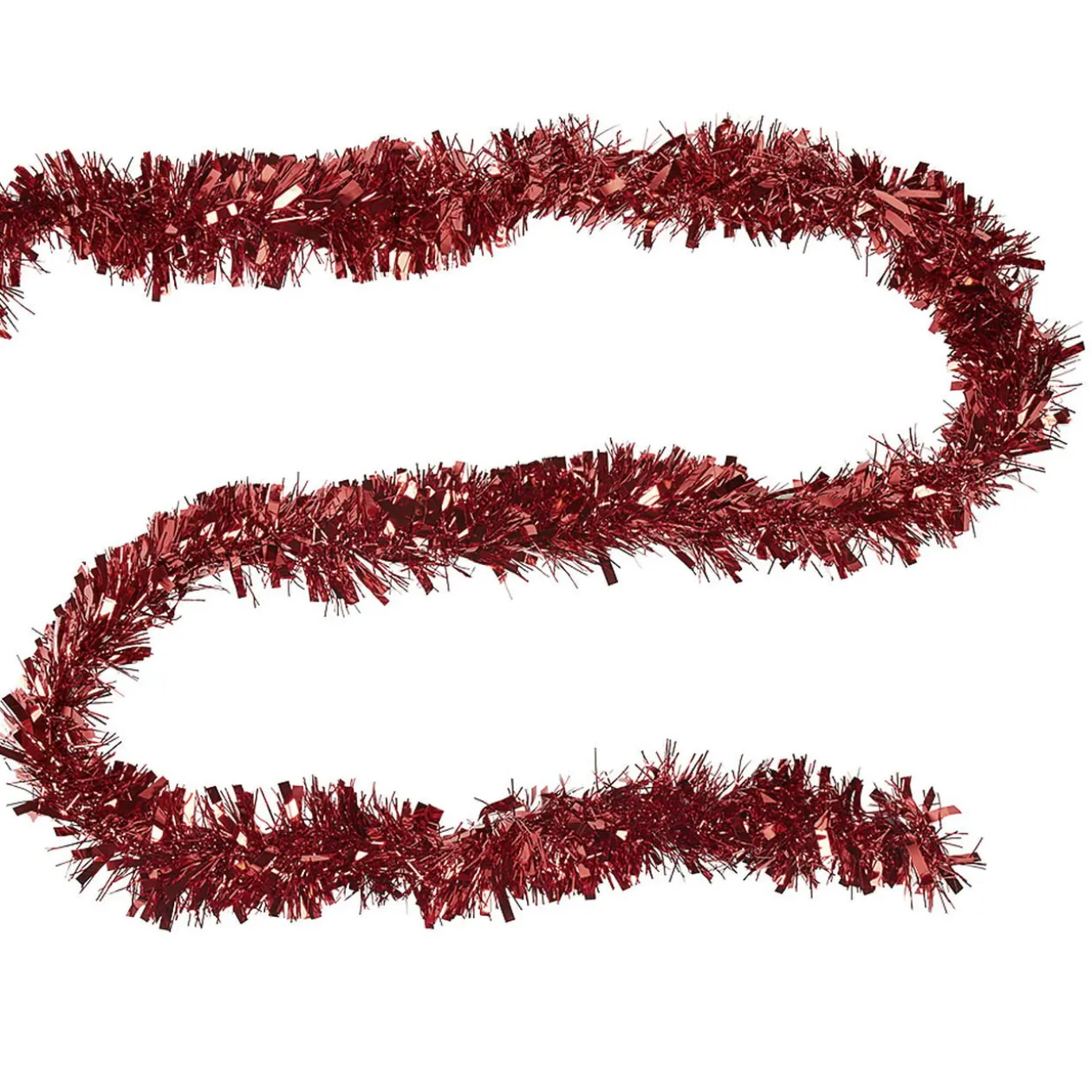 Guirlande de Noël rouge 3 m