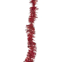 Guirlande de Noël rouge 2 m