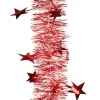 Guirlande de Noël rouge blanche 2 m