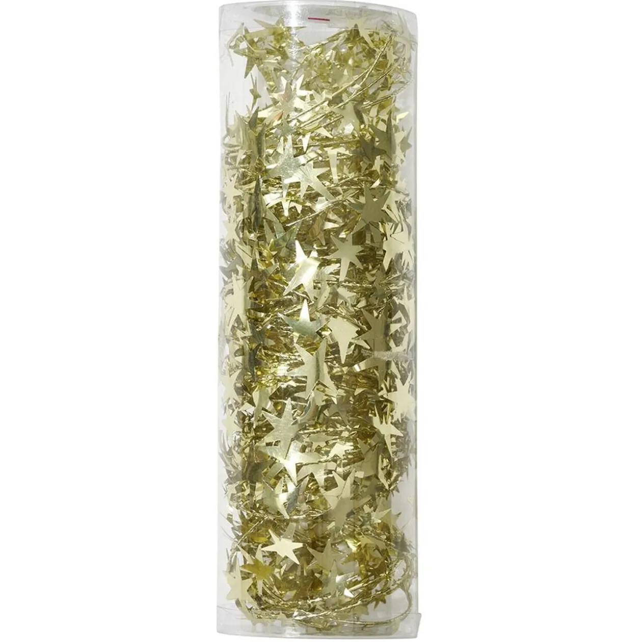 Guirlande de Noël étoile scintillante dorée