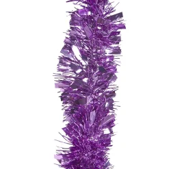 Guirlande de Noël violette 3 m