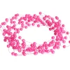 Guirlande de perles roses fuchsia 3 m