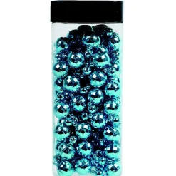 Guirlande de table boules bleues 3,5 m