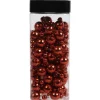 Guirlande de table boules rouges 3,5 m