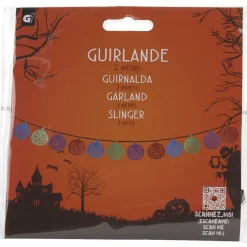 Guirlande en papier motif Halloween