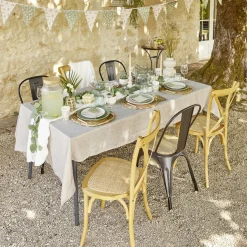 Guirlande fanion motif végétal thème nature 4m