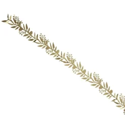 Guirlande feuillage doré 168cm