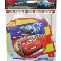 GUIRLANDE JOYEUX ANNIVERSAIRE CARS