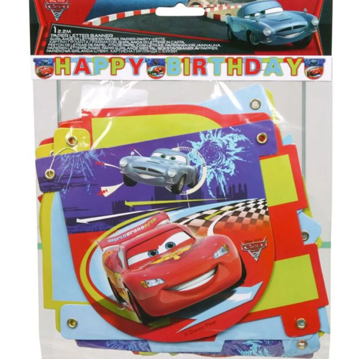 GUIRLANDE JOYEUX ANNIVERSAIRE CARS
