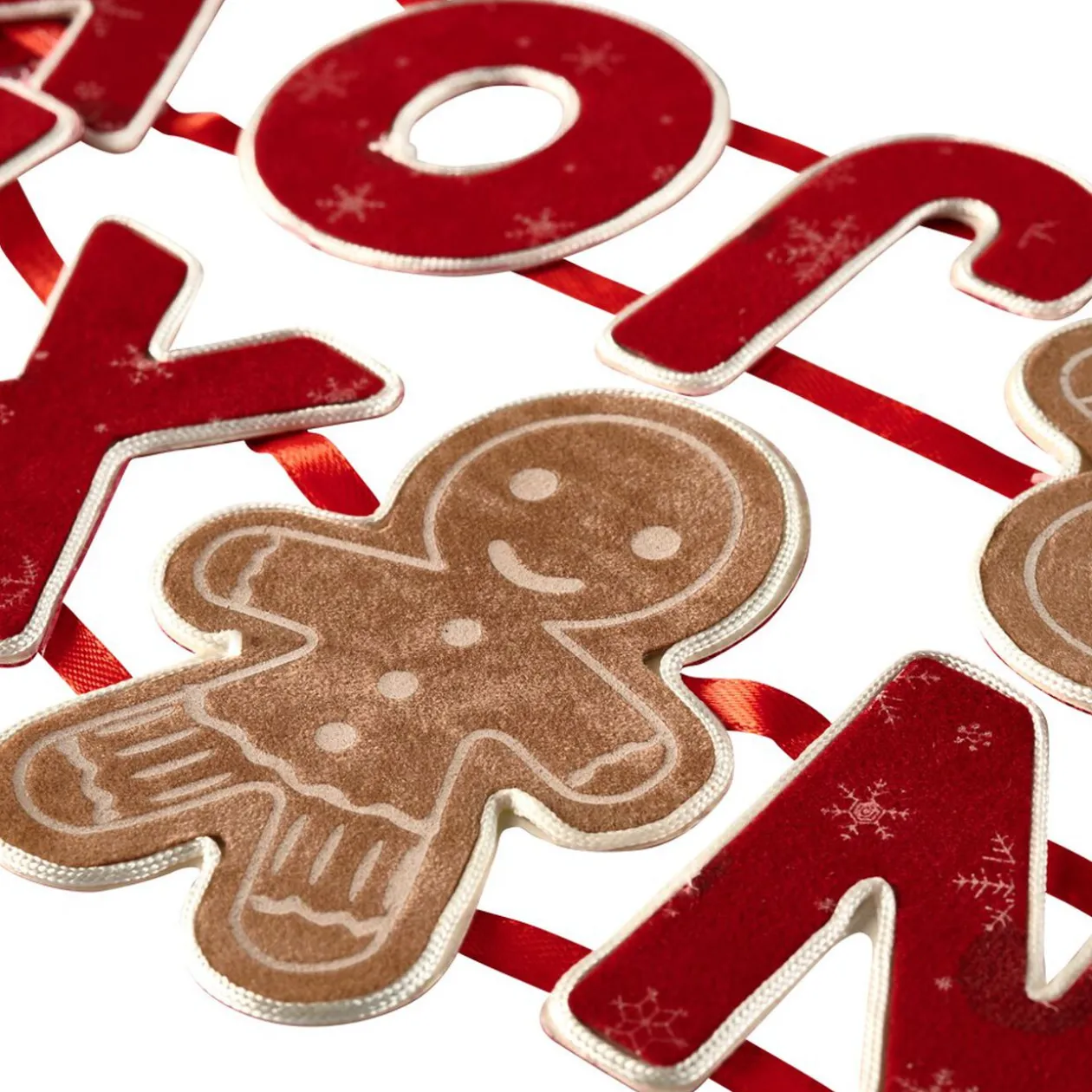 Guirlande Joyeux Noël rouge