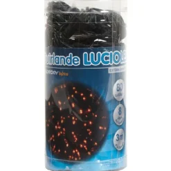 Guirlande électique rouge 3.16 m