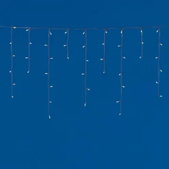 Guirlande électrique de toit blanc chaud clignotant 2.4 m