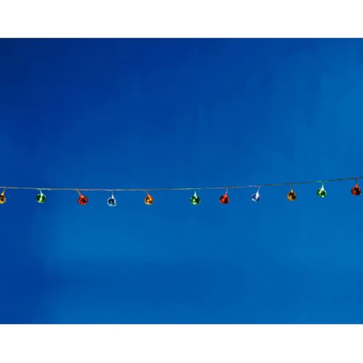 Guirlande électrique grelots multicolore fixe 1.9 m