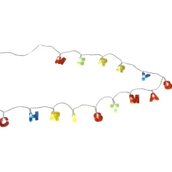 Guirlande électrique intérieure Joyeux Noël 20 LED fixe 2 m