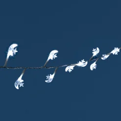 Guirlande électrique lune blanche fixe 3,9m