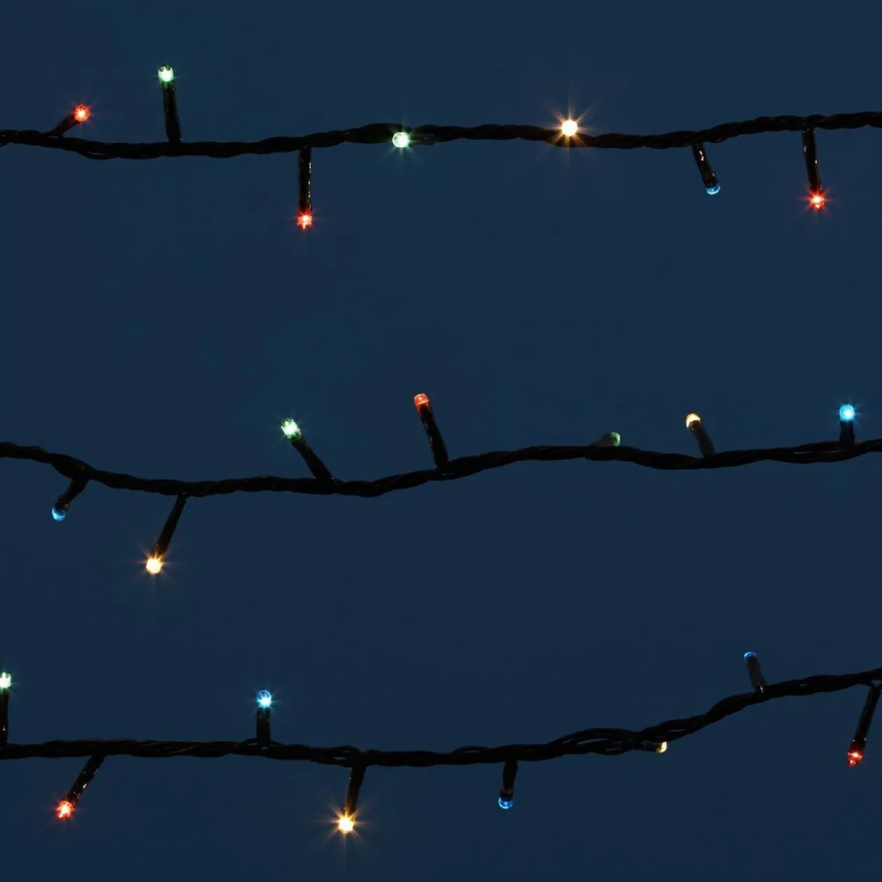 Guirlande électrique multicolore 9.56 m