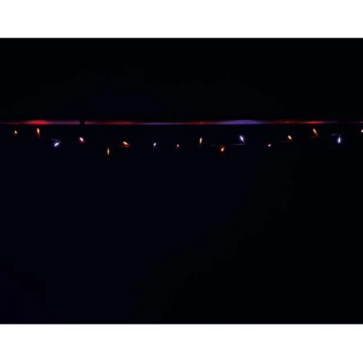 Guirlande électrique multicolore clignotante 7,9 m