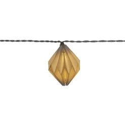 Guirlande électrique origami blanc chaud 1,35 m