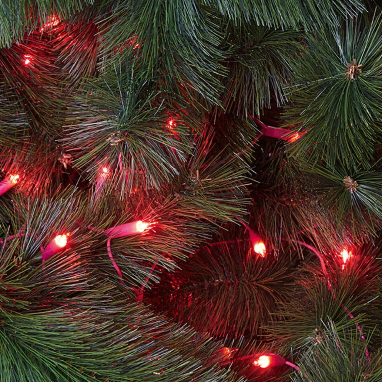 Guirlande électrique rose fixe 4,9 m